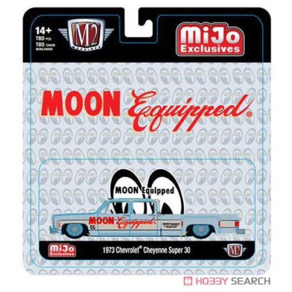 画像5: M2 Machines 1/64 1973 Chevrolet Cheyenne Super 30 Blue/Beige MOON Equipped (5)
