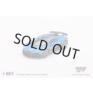 画像: MINI GT 1/64 Bugatti Divo Blue Bugatti (LHD) ※ブリスターパッケージ