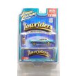 画像1: JOHNNY LIGHTNING 1/64 1978 Chevy Monte Carlo Lowrider Blue with Lowrider Enthusiast Figure (1)