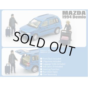 画像: BM CREATIONS 1/64 Mazda Demio (Metro) 1994 Blue (RHD)