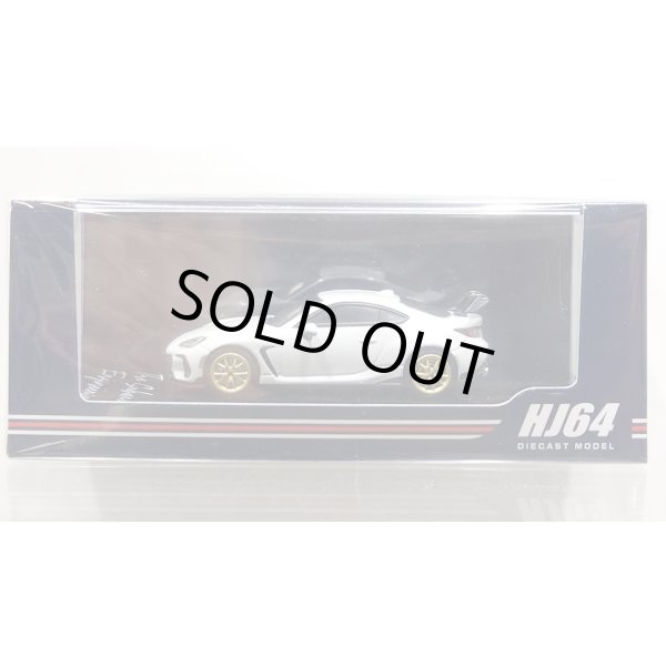 画像1: Hobby JAPAN 1/64 Subaru BRZ STI PERFORMANCE Crystal White Pearl (1)