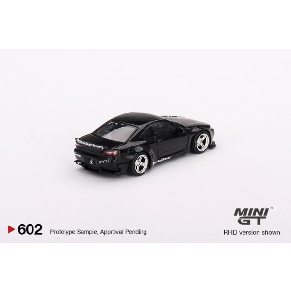 画像3: MINI GT 1/64 Rocket Bunny Nissan Silvia (S15) Black Pearl (RHD) [Blister Package] (3)