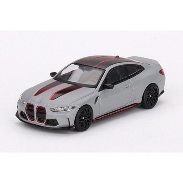 画像1: MINI GT 1/64 BMW M4 CSL(G82) Frozen Brooklyn Gray Metallic (RHD) (1)