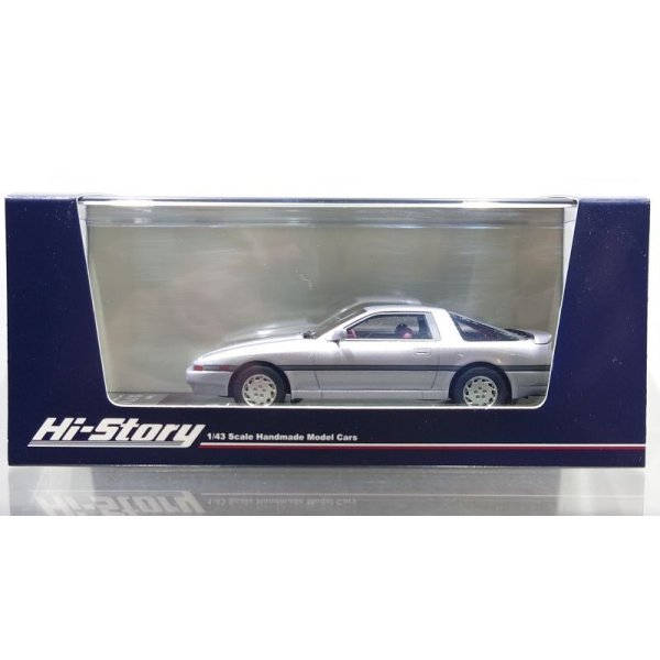 画像1: Hi Story 1/43 Toyota SUPRA 3.0GT TURBO LIMITED (1987) Amethyst Silver Metallic (1)