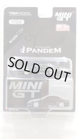 画像: MINI GT 1/64 Rocket Bunny Nissan Silvia (S15) Black Pearl (RHD) [Blister Package]
