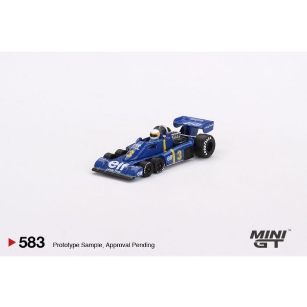 画像1: MINI GT 1/64 Tyrrell P34 Swedish GP 1976 Winner #3 Jody Scheckter (1)