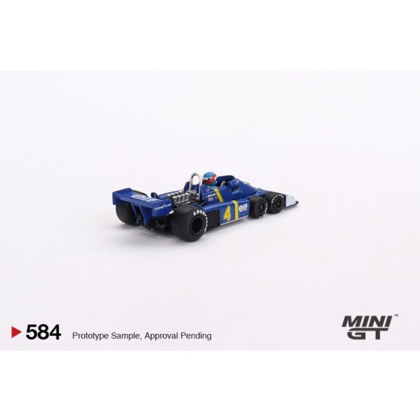 画像2: MINI GT 1/64 Tyrrell P34 Swedish GP 1976 2nd place car #4 Patrick Depailler (2)