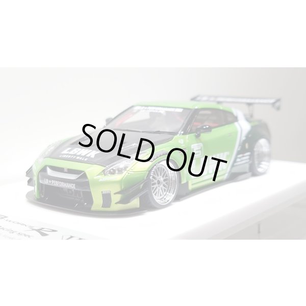 画像9: EIDOLON 1/43 LB WORKS GT-R Type 2 Racing spec Giallo Verde Pearl and Dark Green Tow-tone color Limited 35 pcs. (9)