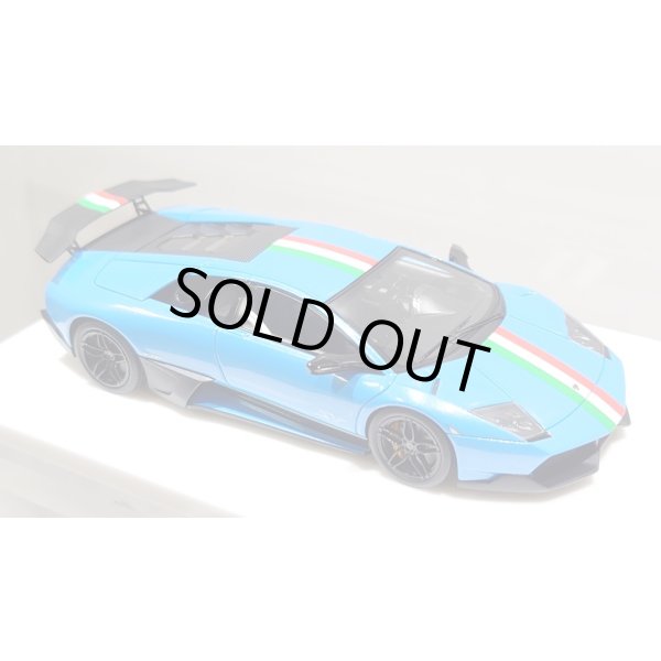 画像11: EIDOLON 1/43 Lamborghini Murcielago LP670-4 Super Veloce 2009 Azzurro Pearl Limited 32 pcs. (11)