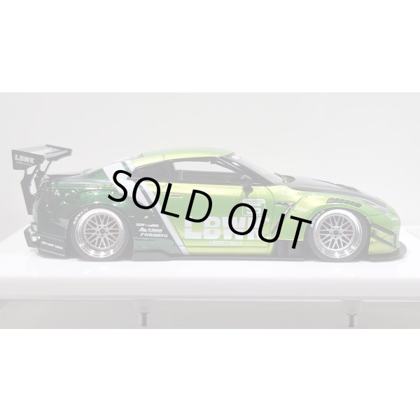 画像8: EIDOLON 1/43 LB WORKS GT-R Type 2 Racing spec Giallo Verde Pearl and Dark Green Tow-tone color Limited 35 pcs. (8)