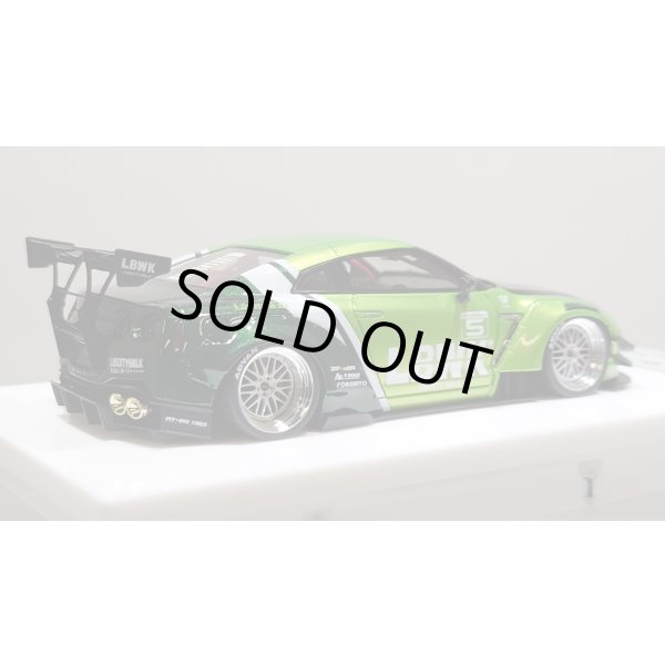 画像7: EIDOLON 1/43 LB WORKS GT-R Type 2 Racing spec Giallo Verde Pearl and Dark Green Tow-tone color Limited 35 pcs. (7)