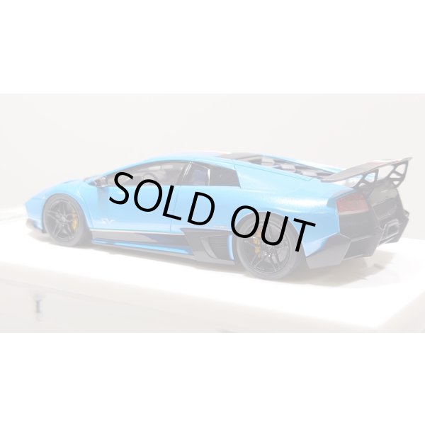画像3: EIDOLON 1/43 Lamborghini Murcielago LP670-4 Super Veloce 2009 Azzurro Pearl Limited 32 pcs. (3)