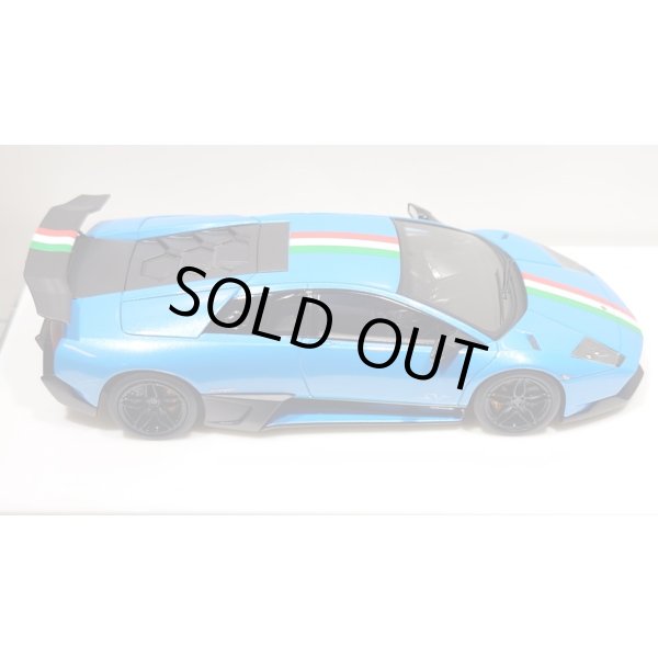 画像8: EIDOLON 1/43 Lamborghini Murcielago LP670-4 Super Veloce 2009 Azzurro Pearl Limited 32 pcs. (8)