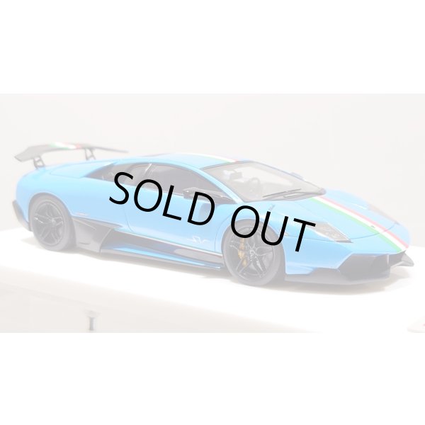 画像5: EIDOLON 1/43 Lamborghini Murcielago LP670-4 Super Veloce 2009 Azzurro Pearl Limited 32 pcs. (5)