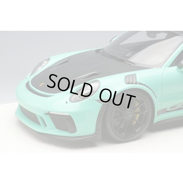 画像5: EIDOLON 1/18 Porsche 911 (991.2) GT3 RS Weissach Package 2018 Mint green Limited 60 pcs. (5)