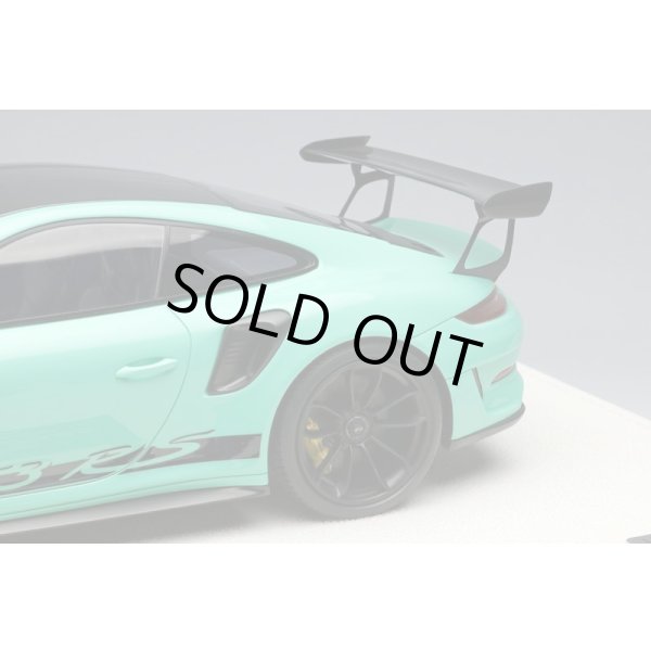 画像6: EIDOLON 1/18 Porsche 911 (991.2) GT3 RS Weissach Package 2018 Mint green Limited 60 pcs. (6)