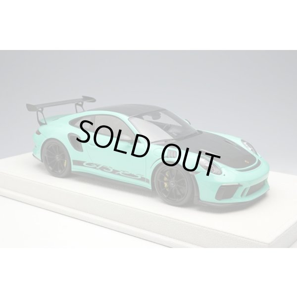画像4: EIDOLON 1/18 Porsche 911 (991.2) GT3 RS Weissach Package 2018 Mint green Limited 60 pcs. (4)