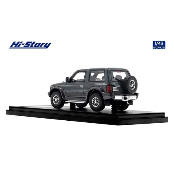 画像5: Hi Story 1/43 MITSUBISHI PAJERO METALTOP WIDE XR-II (1991) Baikal Gray/Mallorca Black (5)
