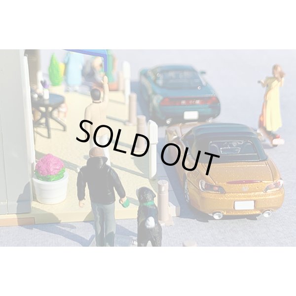 画像10: TOMYTEC 1/64 Diorama Collection 64 #Car Snap 22a 都会の街角2 (10)