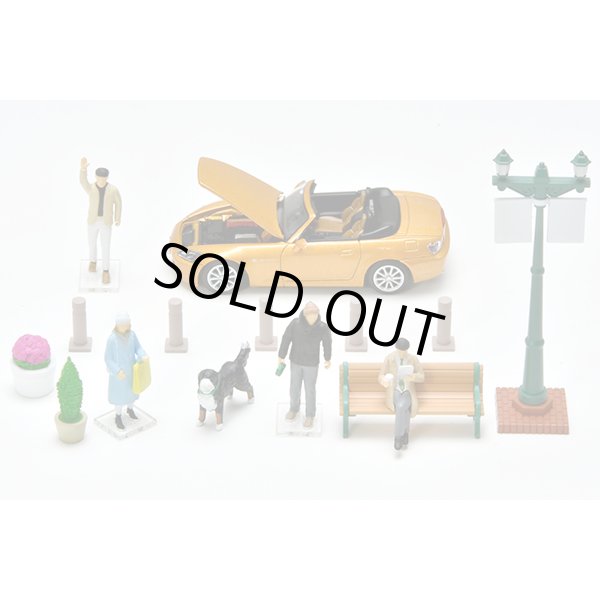 画像3: TOMYTEC 1/64 Diorama Collection 64 #Car Snap 22a 都会の街角2 (3)