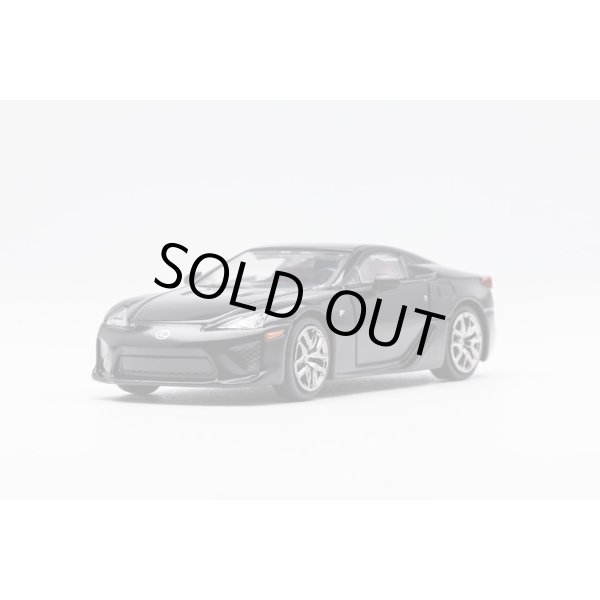 画像1: Die Cast Team 1/64 Lexus LFA (LHD) Matte Black (1)