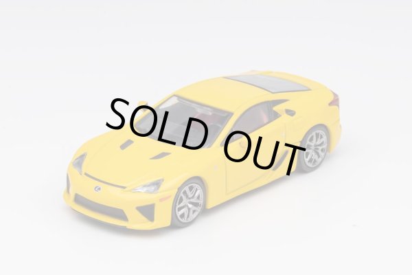 画像1: Die Cast Team 1/64 Lexus LFA (LHD) Yellow (1)