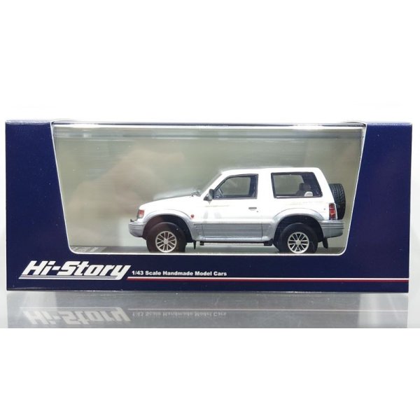 画像1: Hi Story 1/43 MITSUBISHI PAJERO METALTOP WIDE XR-II (1991) Sophia White/Saima Gray (1)