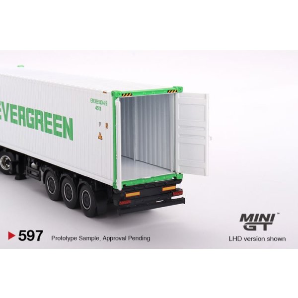 画像5: MINI GT 1/64 Western Star 49X 40ft Reefer Container "Evergreen" (LHD) (5)