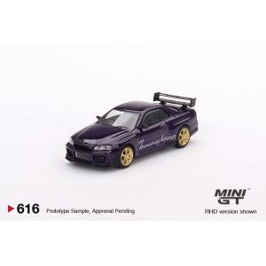 画像: MINI GT 1/64 Nissan Skyline GT-R R34 Tommy Kaira R-z Midnight Purple (RHD)
