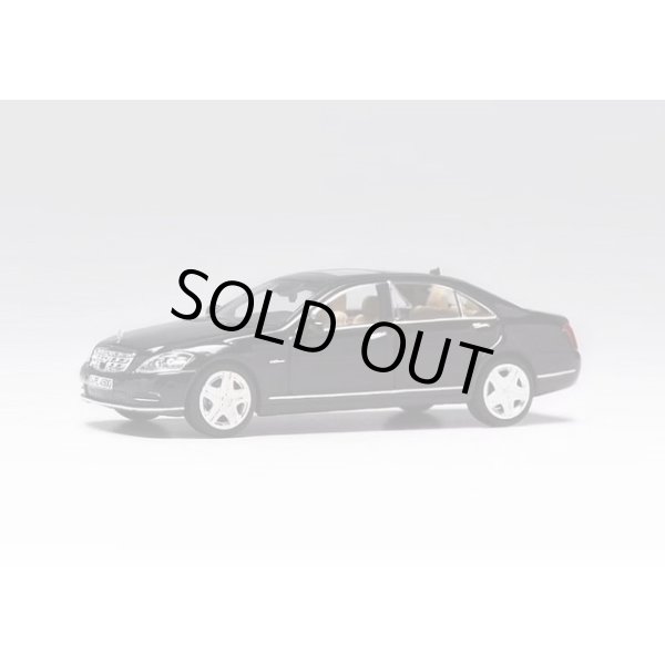 画像2: MOTORHELIX 1:64 Mercedes Benz S Class S600L W221 Black (2)