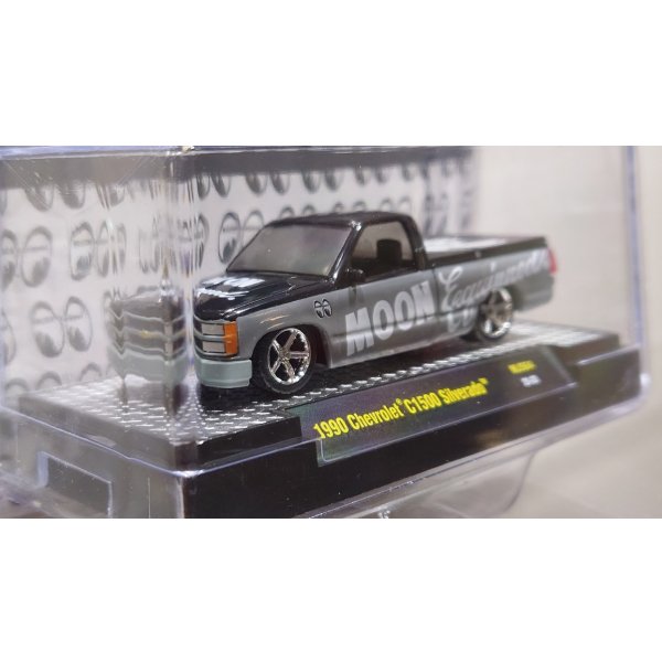 画像2: M2 Machines 1/64 1990 Chevrolet C1500 Silverado Gray/Black MOON Equipped (2)