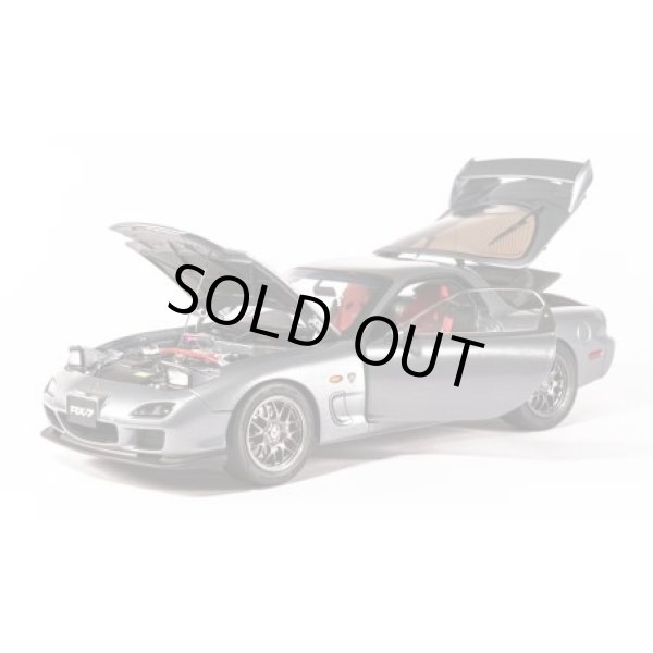 画像2: POLER MASTER MODELS 1/18 Mazda RX-7 SPIRIT R Metallic Gray (2)