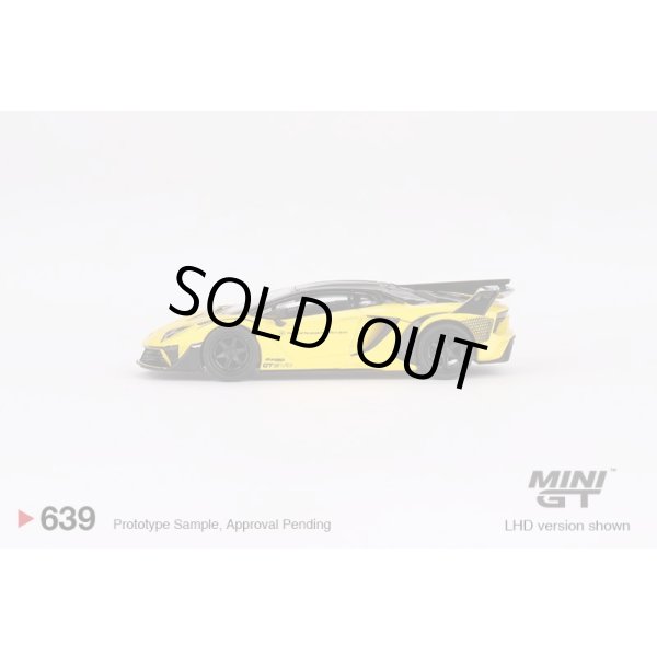 画像3: MINI GT 1/64 LB-Silhouette WORKS Lamborghini Aventador GT EVO Yellow (LHD) (3)