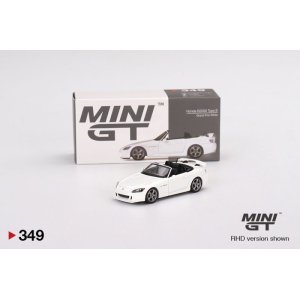 画像: MINI GT 1/64 S2000 (AP2) CR Grand Prix White (LHD)