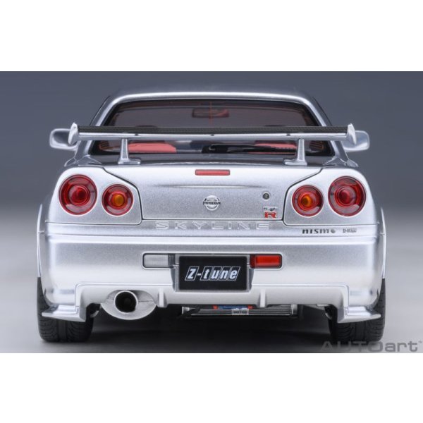 画像6: AUTOart 1/18 Nismo R34 GT-R Z-tune (Z-tune Silver) (6)