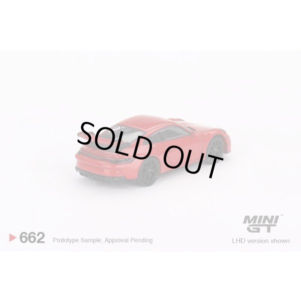 画像2: MINI GT 1/64 Porsche 911(992) GT3 Touring Guards Red (LHD) (2)