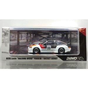 画像: INNO Models 1/64 Toyota AE86 Corolla Levin "Inazuma Worx" Pandem/Rocket Bunny