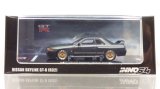 画像: INNO Models 1/64 Nissan Skyline GT-R (R32) Matte Black The Diecast Company Special Edition