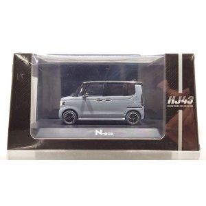 画像: Hobby JAPAN 1/43 Honda N-BOX CUSTOM Slate Gray Pearl & Black