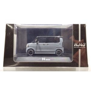 画像: Hobby JAPAN 1/43 Honda N-BOX CUSTOM Slate Gray Pearl & Black
