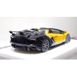画像10: EIDOLON 1/43 Lamborghini Aventador SVJ Roadster 2020 2 tone paint Grande Giallo pearl / Metallic Black Limited 37 pcs. (10)