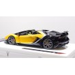 画像3: EIDOLON 1/43 Lamborghini Aventador SVJ Roadster 2020 2 tone paint Grande Giallo pearl / Metallic Black Limited 37 pcs. (3)