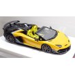 画像11: EIDOLON 1/43 Lamborghini Aventador SVJ Roadster 2020 2 tone paint Grande Giallo pearl / Metallic Black Limited 37 pcs. (11)