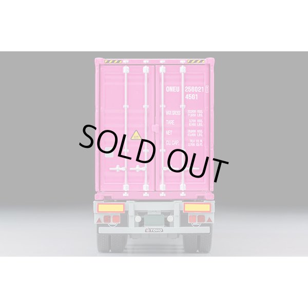 画像6: TOMYTEC 1/64 Limited Vintage NEO Hino Profia 40ft marine container trailer (東邦車輛TC36H1C34) Ocean Network Express (6)