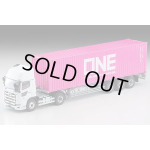 画像: TOMYTEC 1/64 Limited Vintage NEO Hino Profia 40ft marine container trailer (東邦車輛TC36H1C34) Ocean Network Express