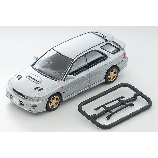画像9: TOMYTEC 1/64 Limited Vintage NEO Subaru Impreza Pure Sports Wagon WRX STi Ver.V (Silver) '98 (9)