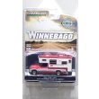 画像2: GREEN LiGHT EXCLUSIVE 1/64 1995 Ford F-250 Long Bed with Winnebago Slide-In Camper - Bright Red and Oxford White (2)