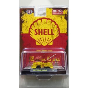 画像: M2 Machines 1/64 1960 Volkswagen Single Cab Tow Truck SHELL Yellow / Red