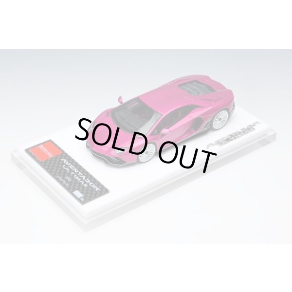 画像8: EIDOLON COLLECTION 1/43 Lamborghini Aventador LP780-4 Ultimae 2021 (Dianthus Wheel) Viola Bust / Black Limited 80 pcs. (8)