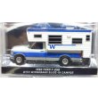 画像3: GREEN LiGHT EXCLUSIVE 1/64 1992 Ford F-250 Long Bed with Winnebago Slide-In Camper - Medium Silver Metallic and Bright (3)